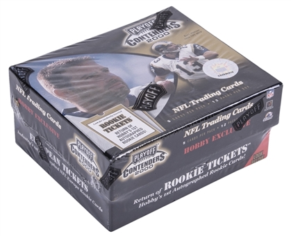 2000 Playoff Contenders Football Factory Sealed Unopened Hobby Box (12 Packs) – Possible Tom Brady Rookie Cards!